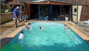 Gite swimming pool